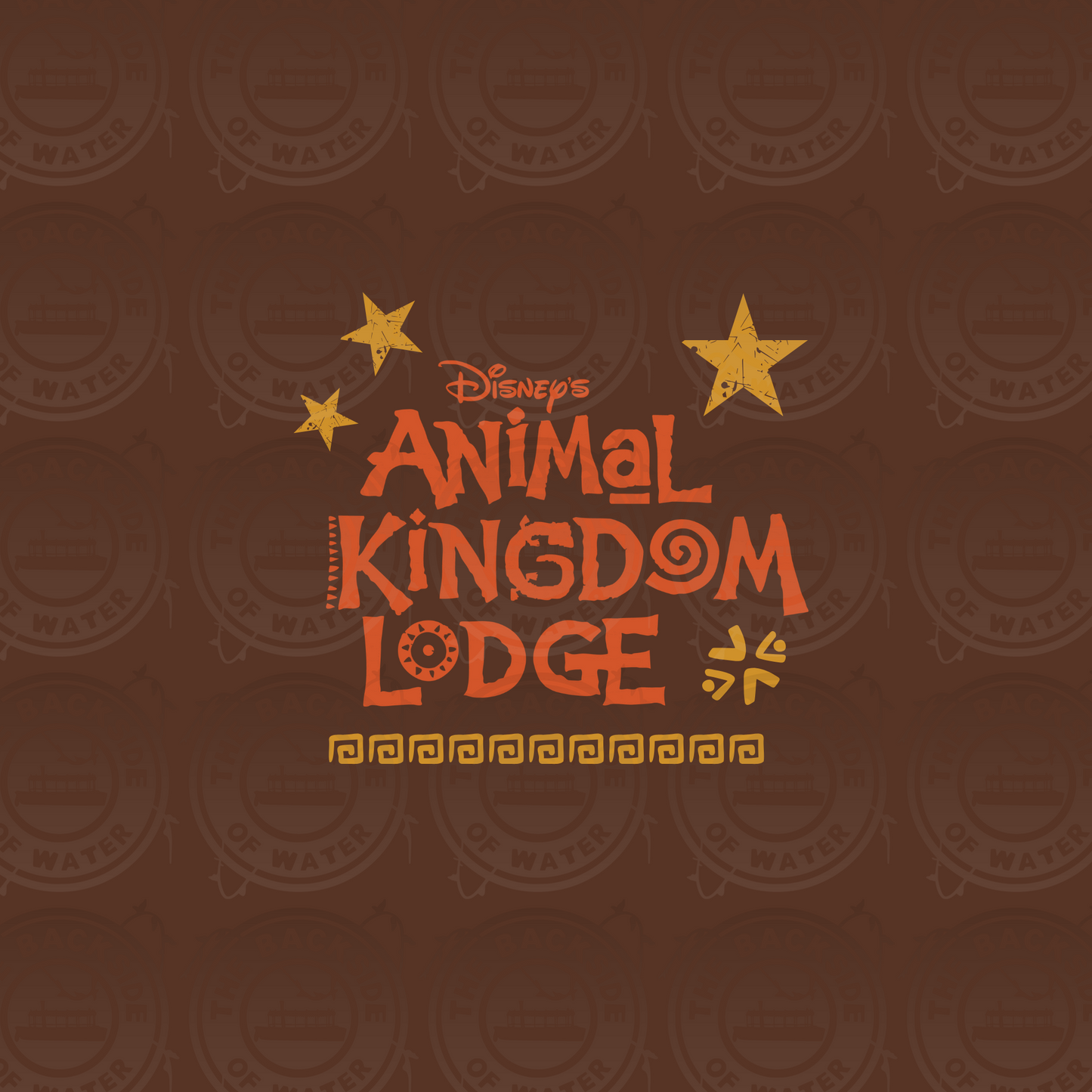 Animal Kingdom Lodge - Brown Panel