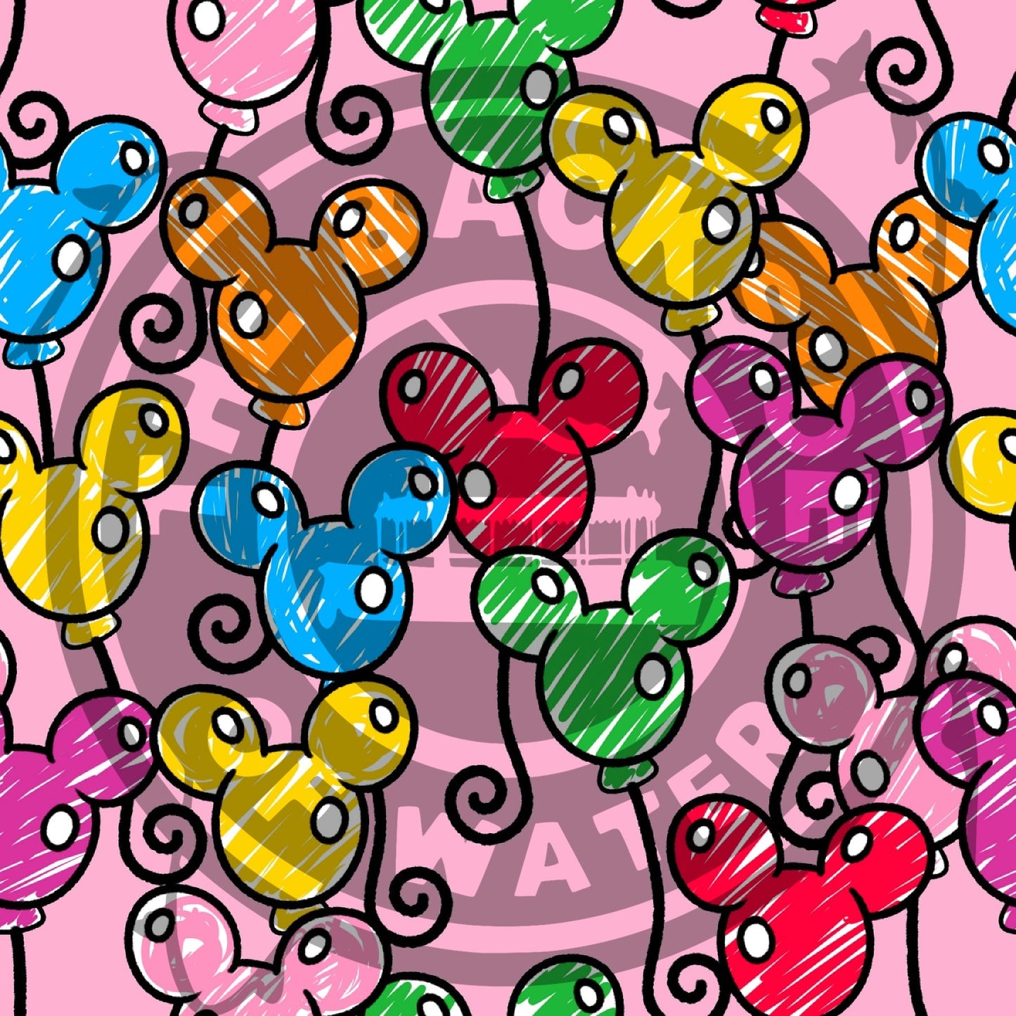 DB Sketchy - Balloon Lt Pink