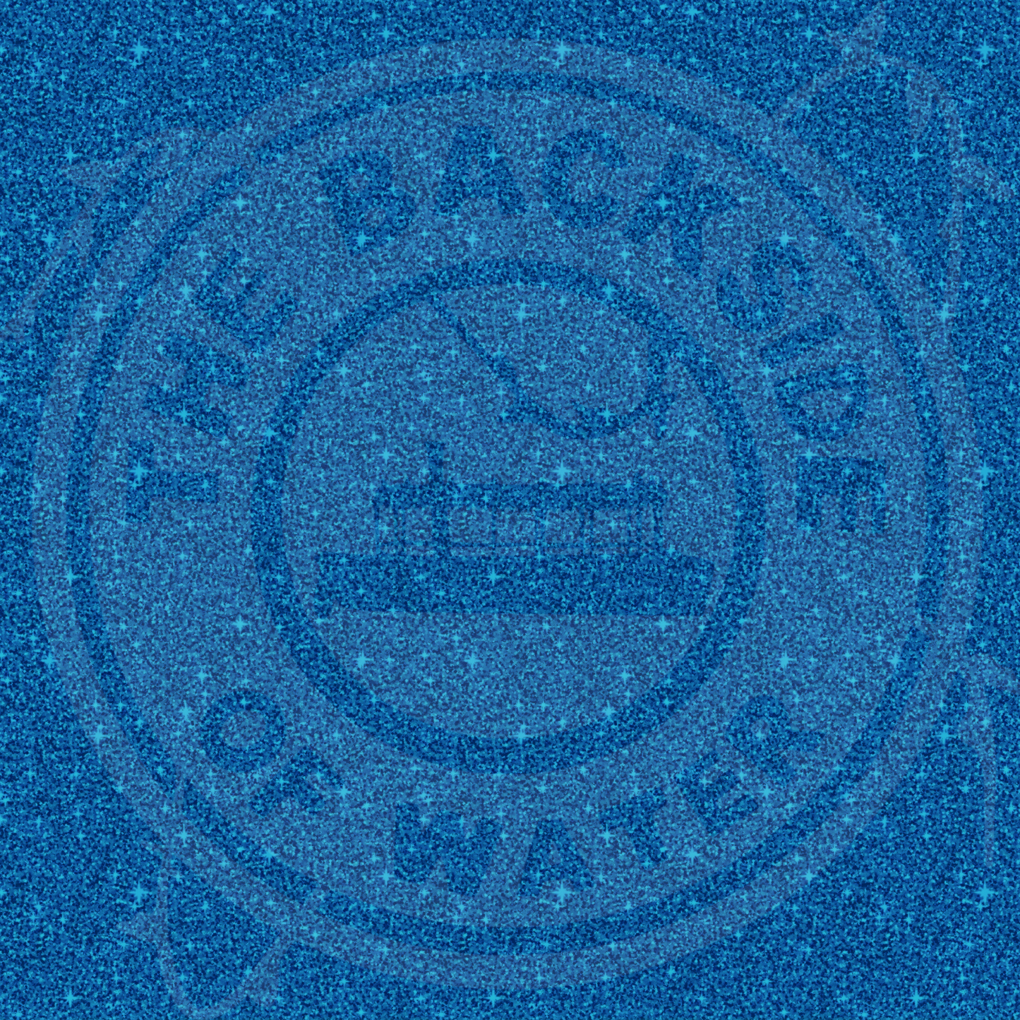 DL Hotel - Bright Blue Glitter