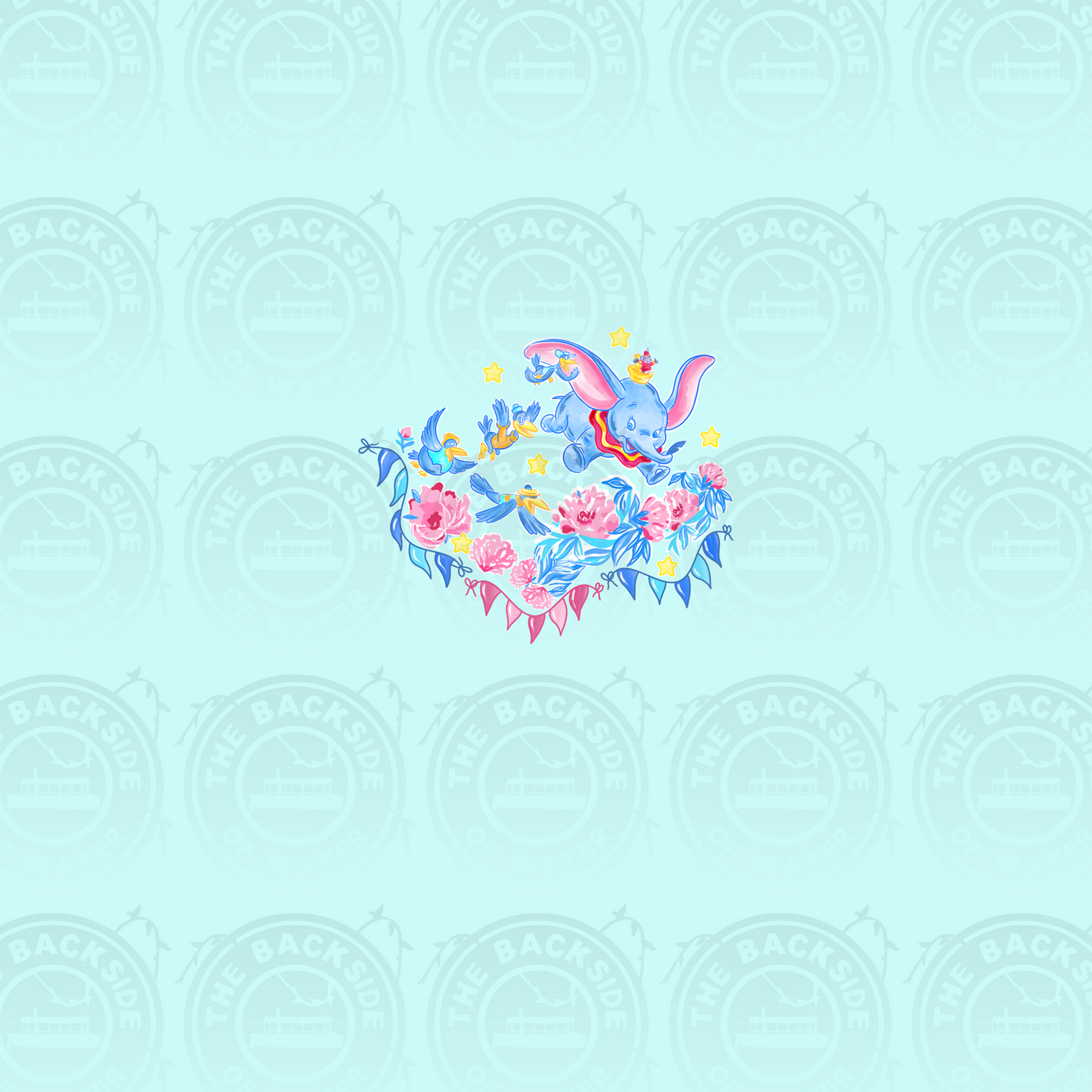 Dumbo - Blue In Flight Panel