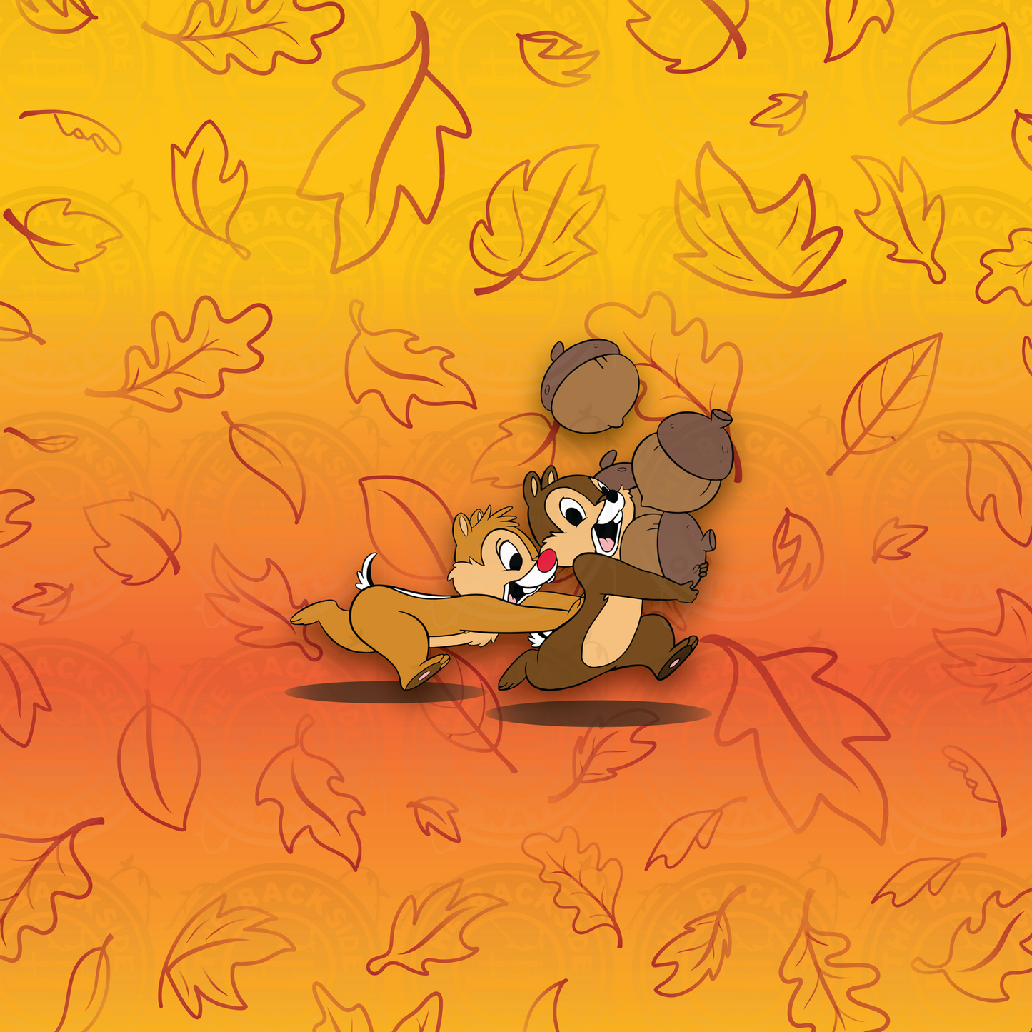 Fall Chipmunk - Gradient Panel
