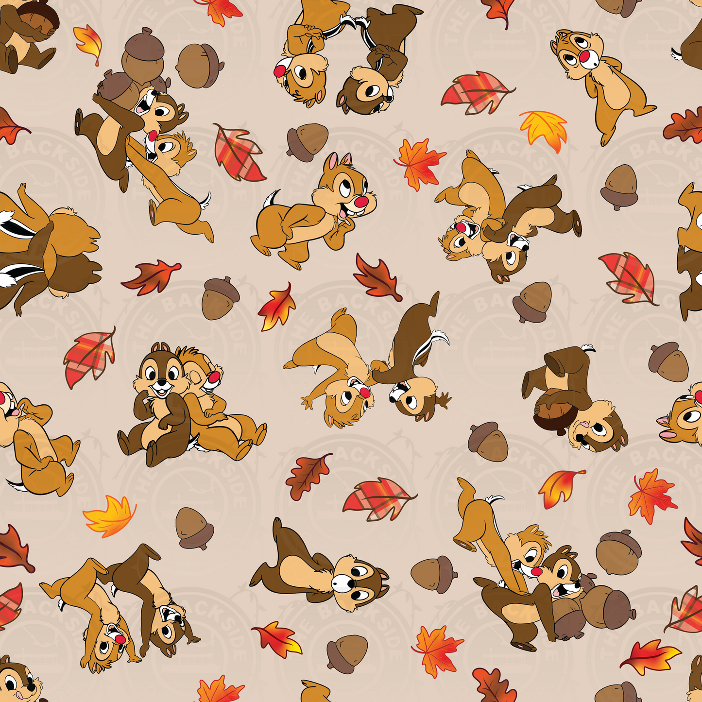 Fall Chipmunk - Scatter