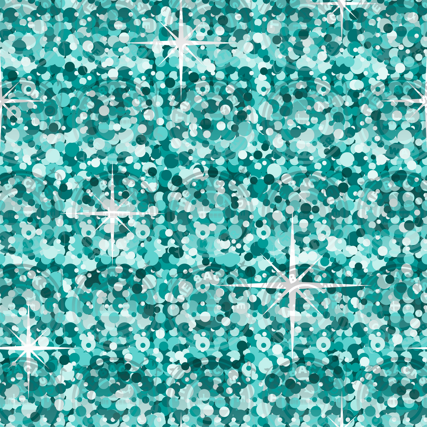 LP Bear - Teal Glitter