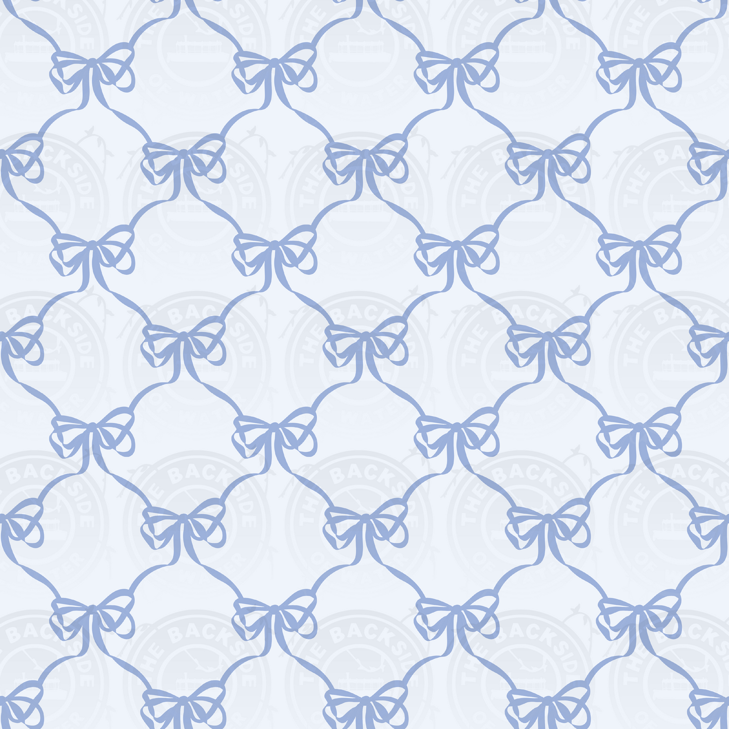 LSF Blue - Bow Intertwined