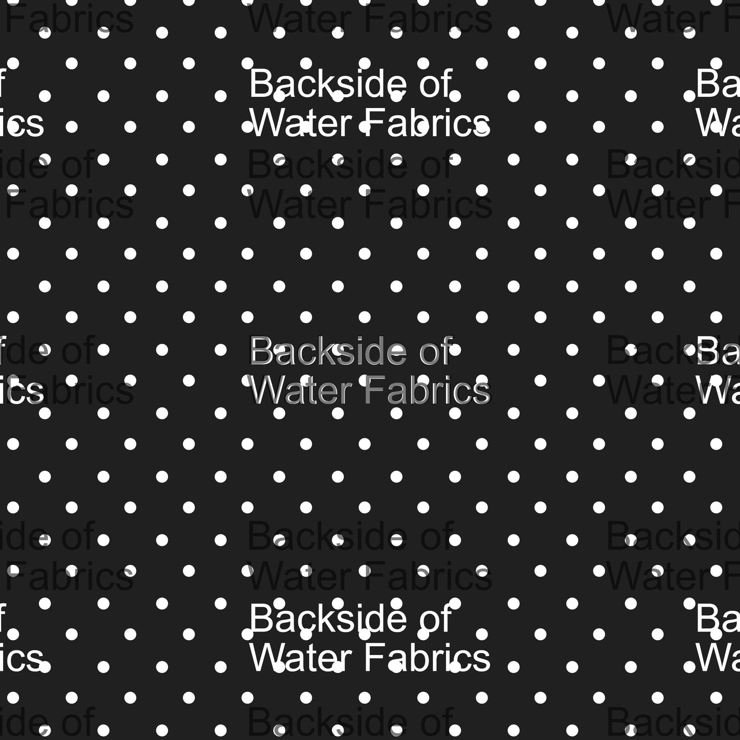 The Madison - Black White Dots