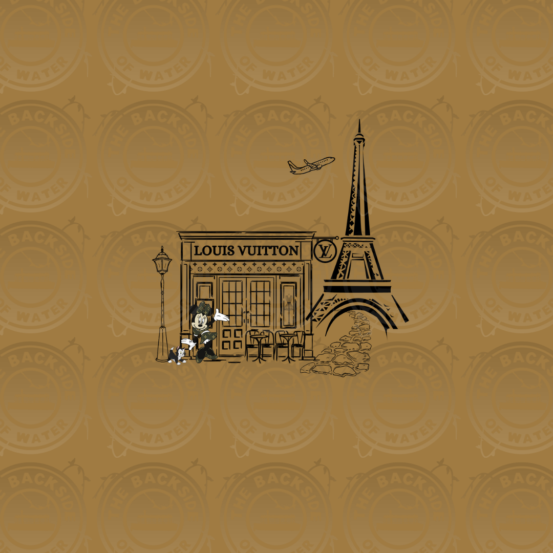 LV Paris - Bronze Mrs Mouse Panel