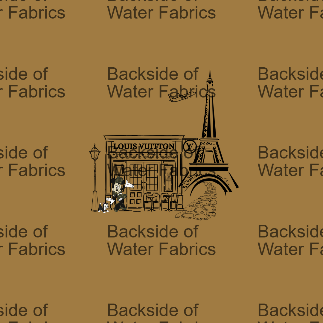 LV Paris - Bronze Minnie Panel