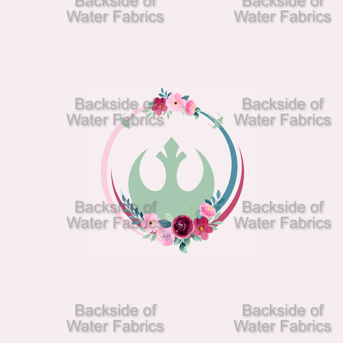 May4th2025 - Rebel Flower Light Pink Panel