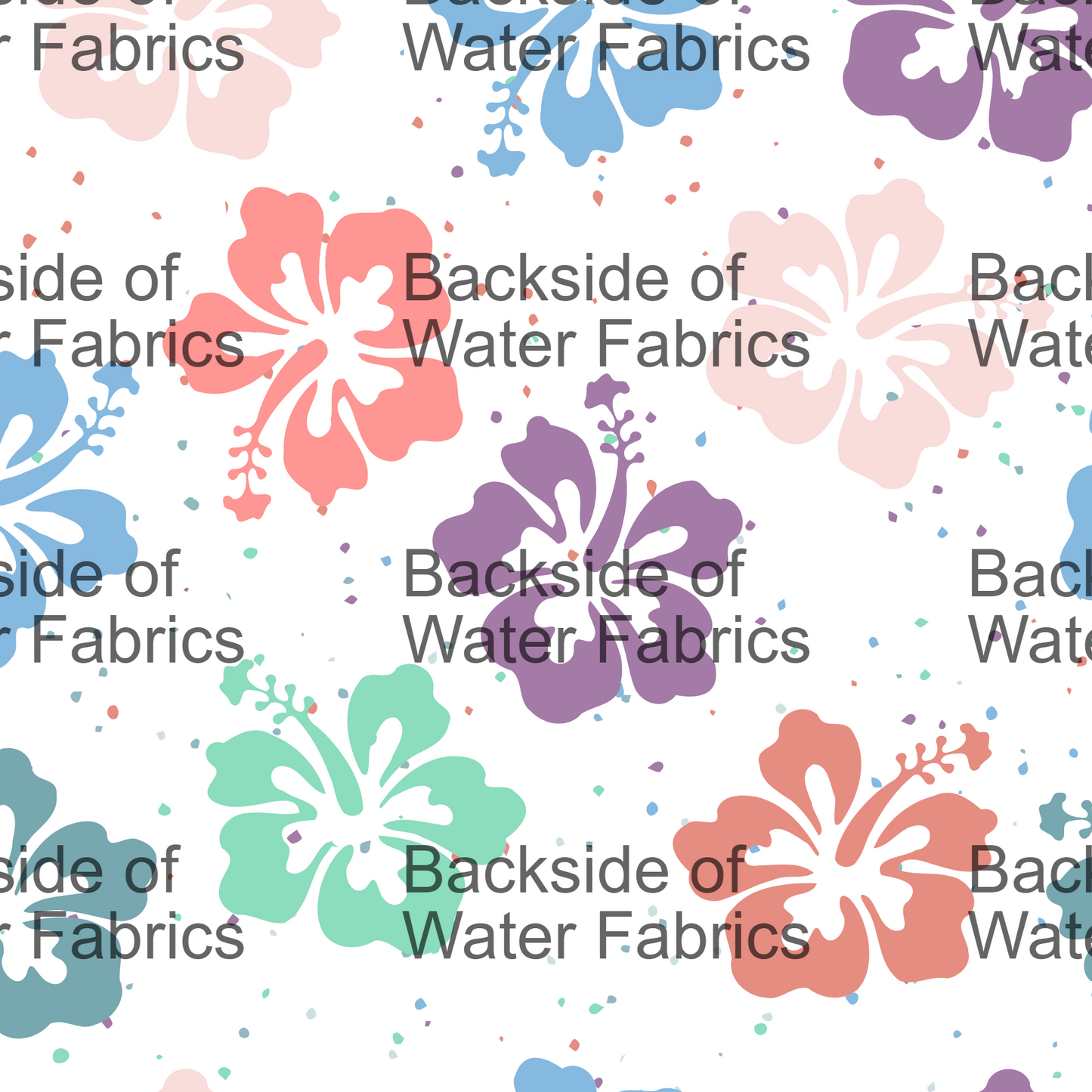 Moana - White Flower Scattered