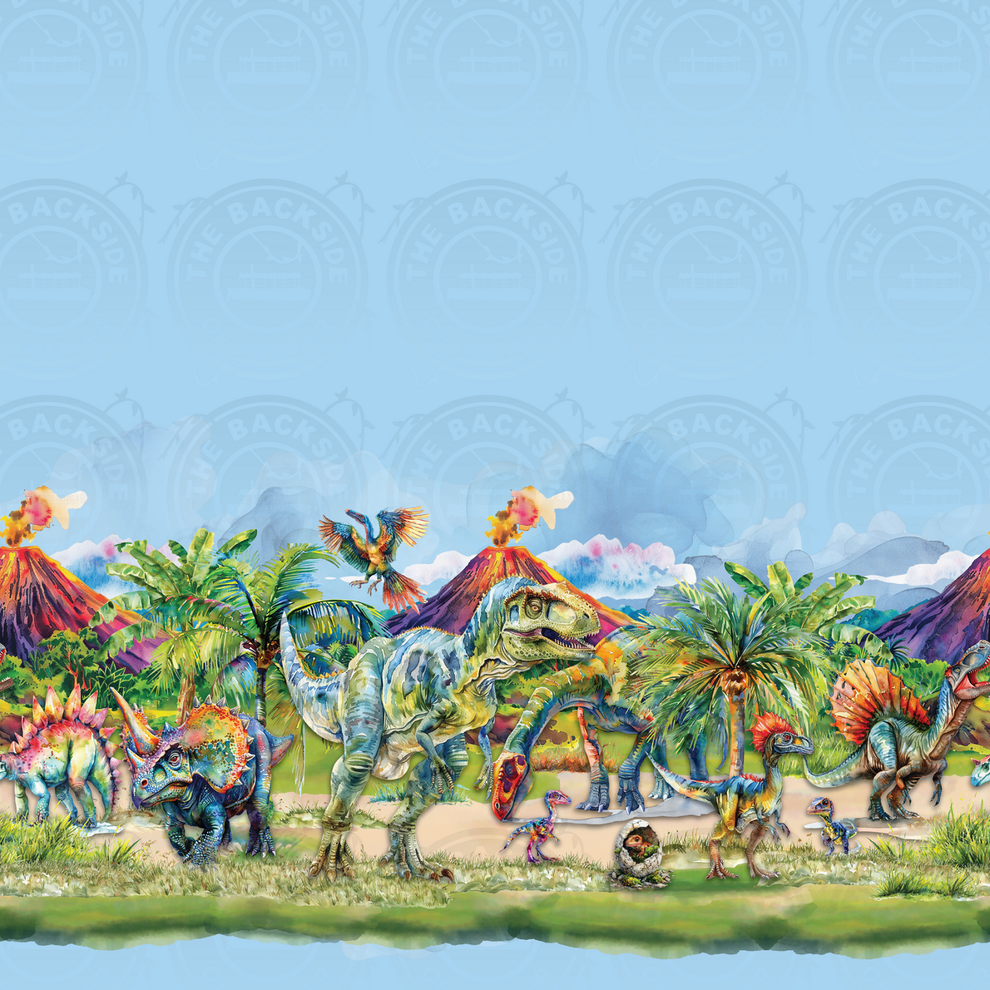 NonDisney Dino - Border