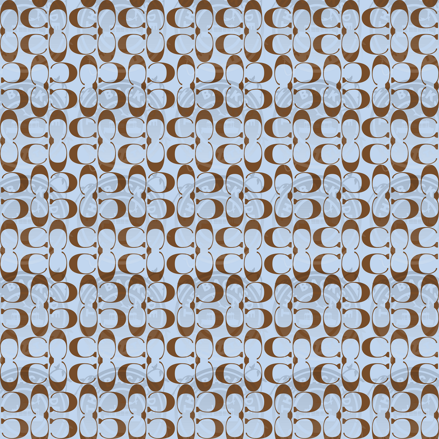 Royal Coach - Blue Brown C Print