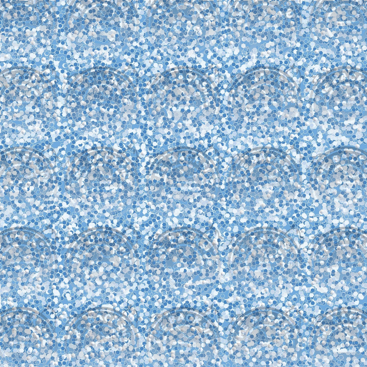 Royal Coach - Blue Glitter