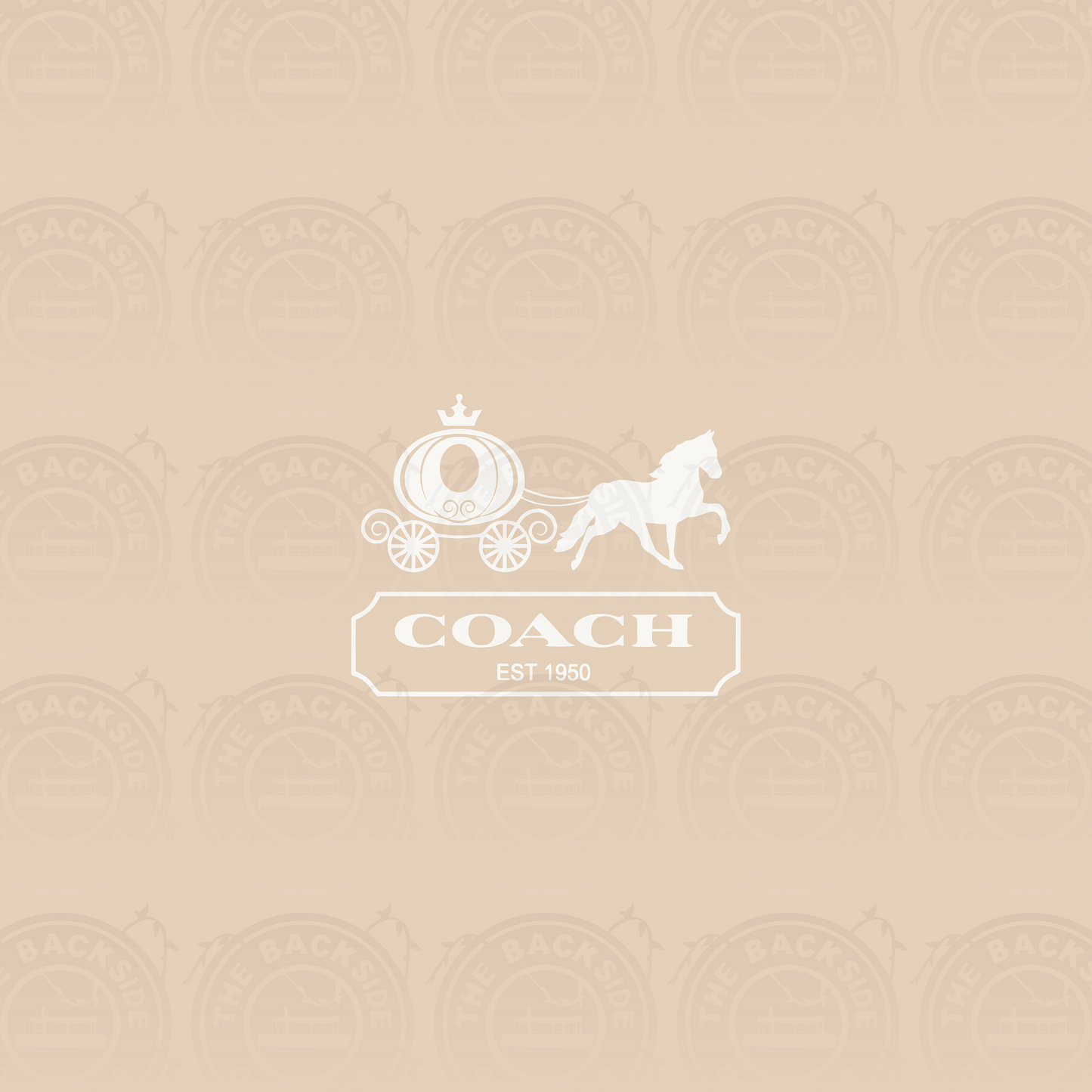 Royal Coach - Tan Ivory Carriage Panel