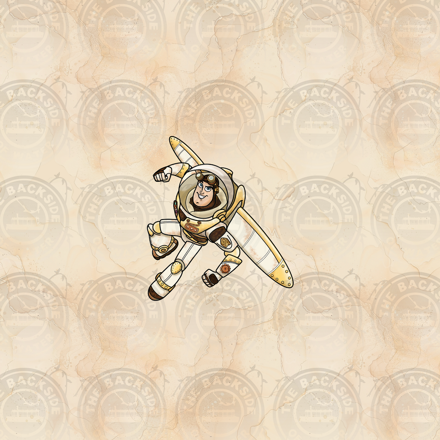 Steampunk - Bronze Buzz Panel