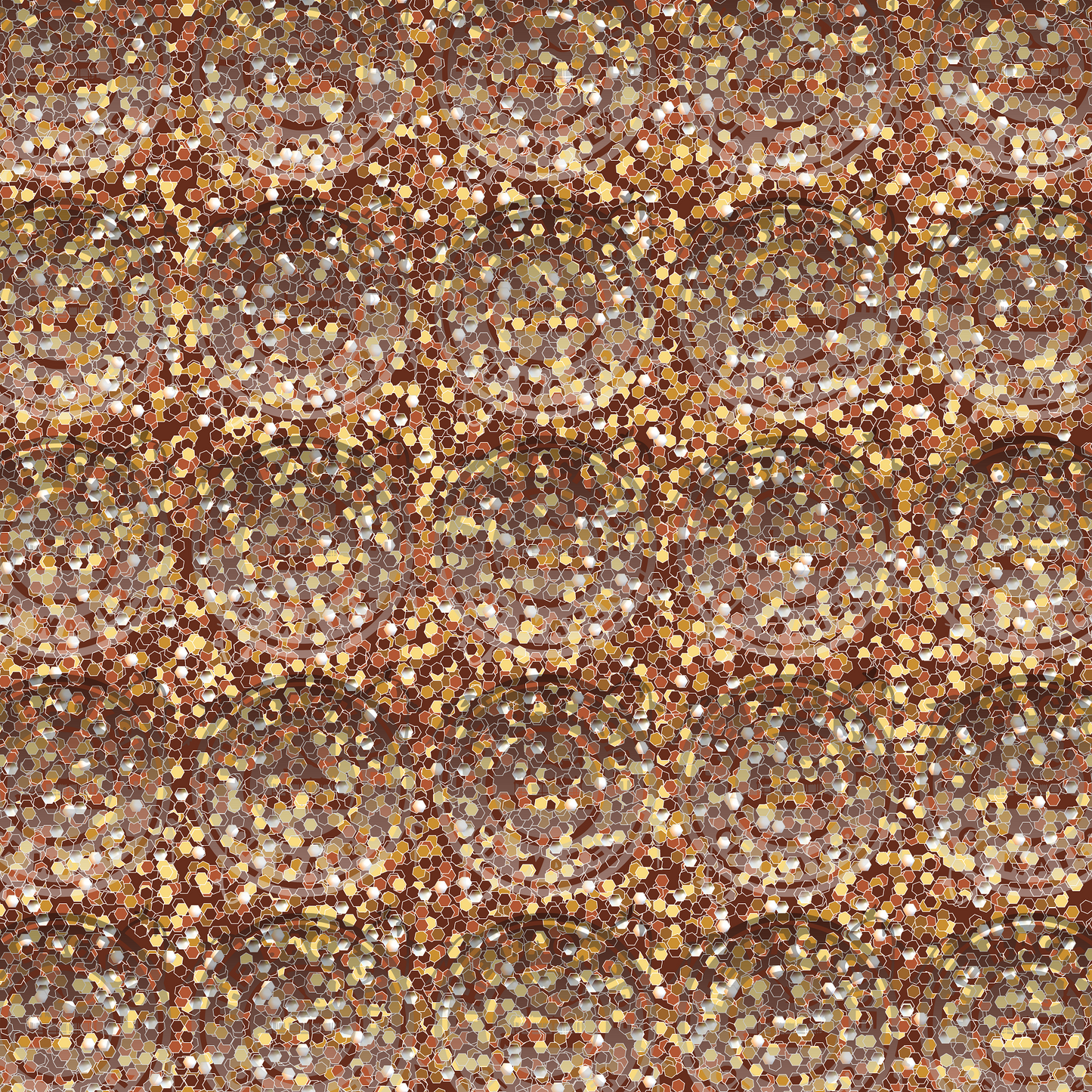 Steampunk - Bronze Glitter
