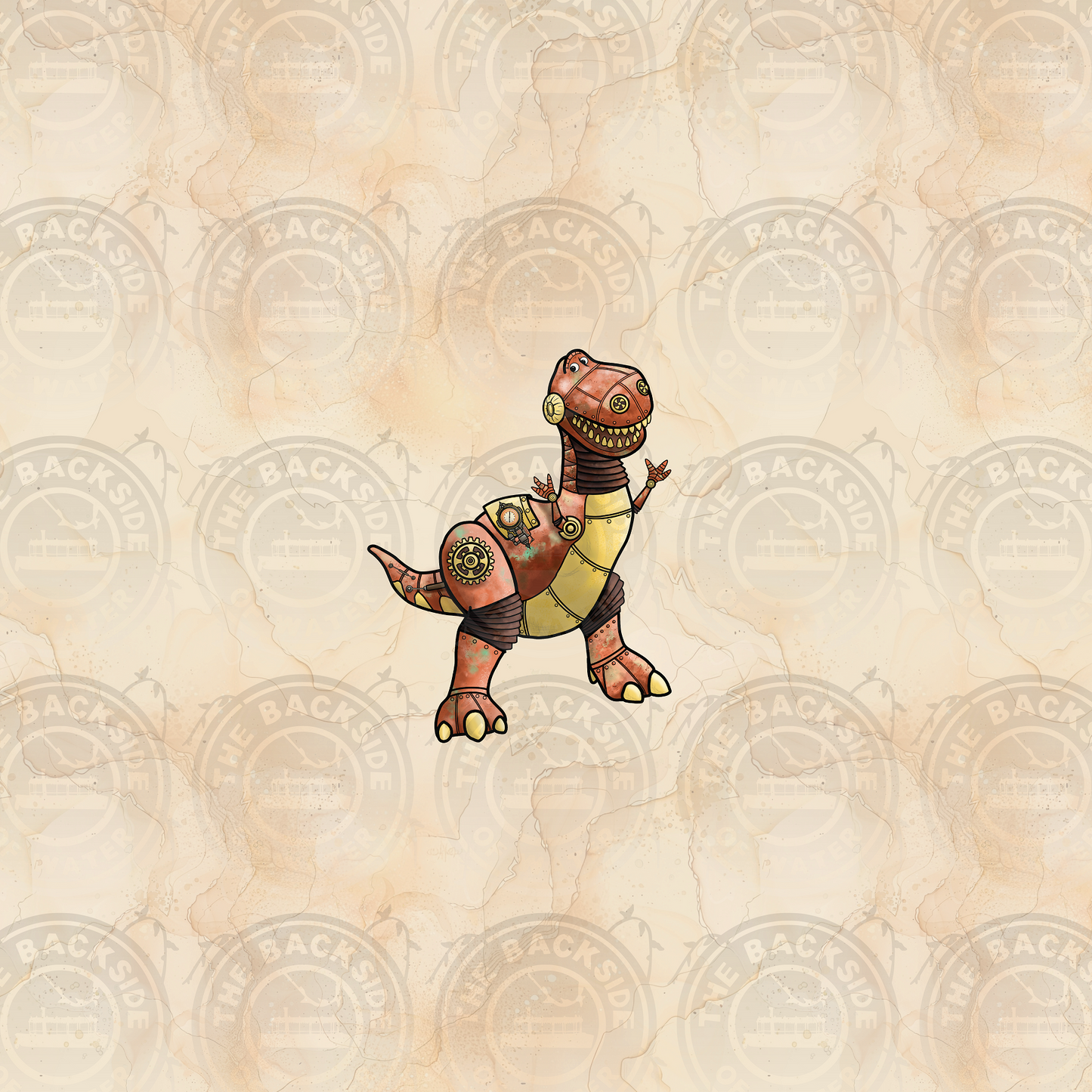 Steampunk - Bronze Rex Panel