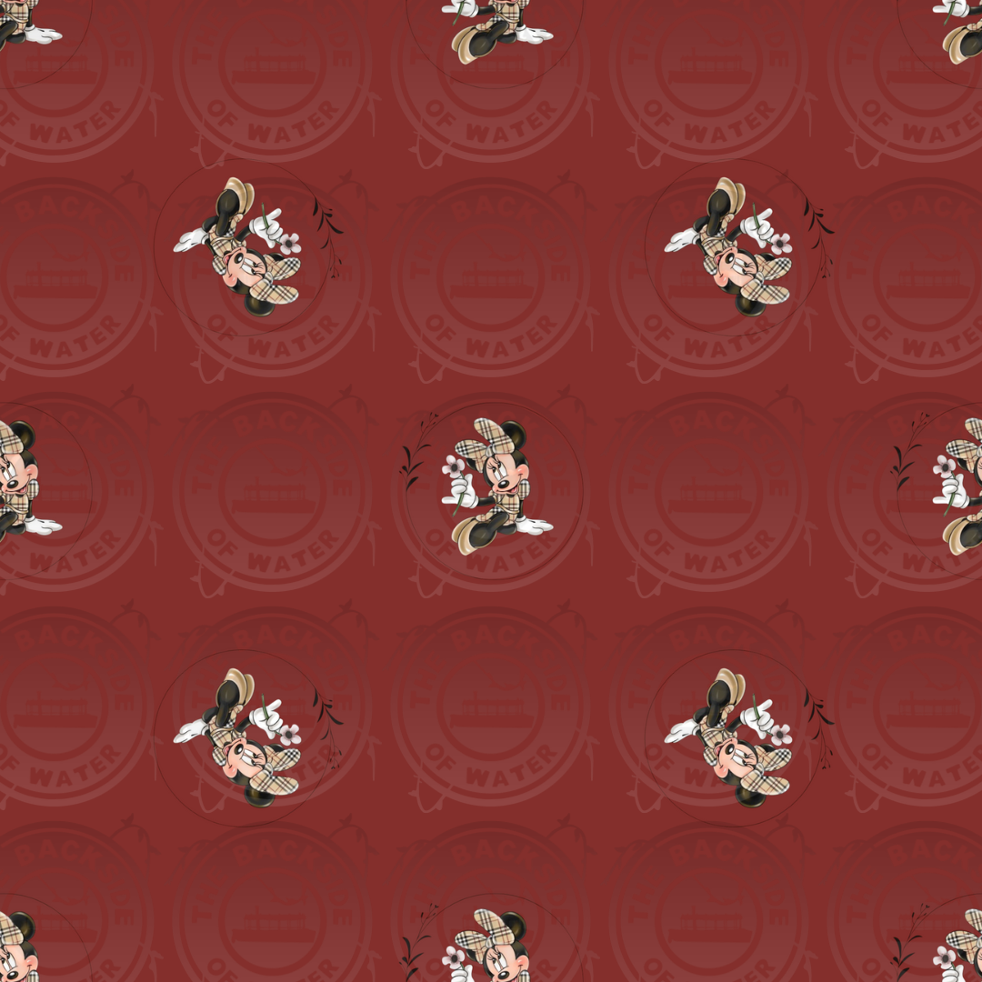The Madison - Crimson Mrs Mouse Coord