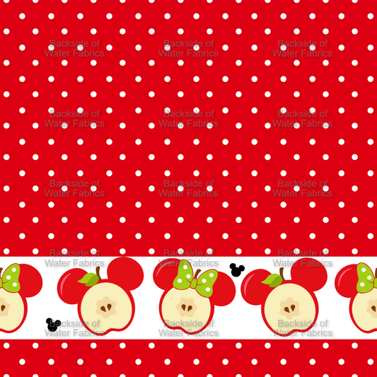 Apples - Red Apple Border