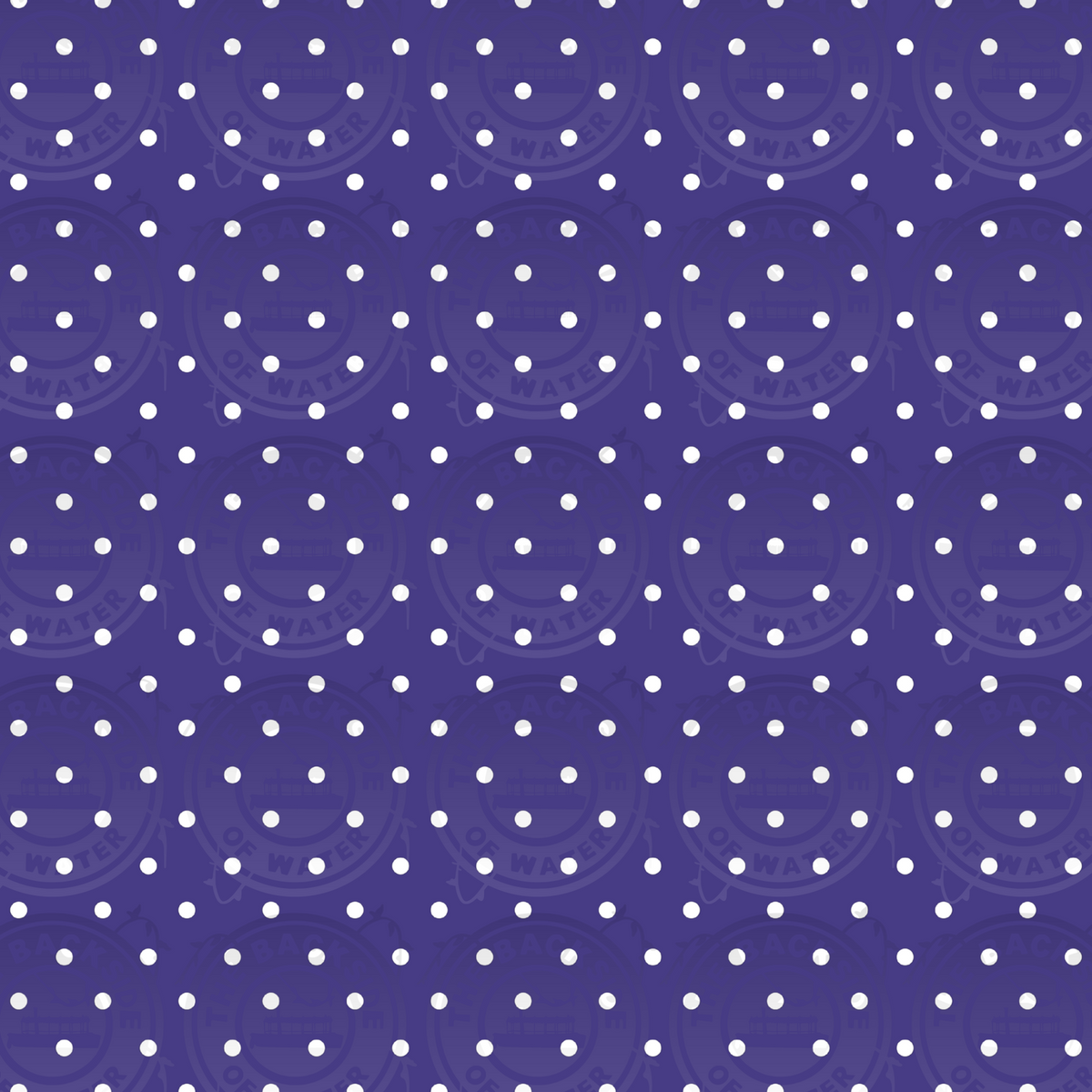 Bluey at Disney - Blue with White Dots