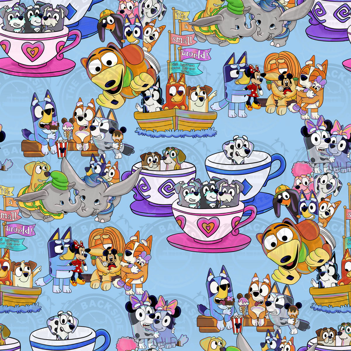 Bluey at Disney - Rides