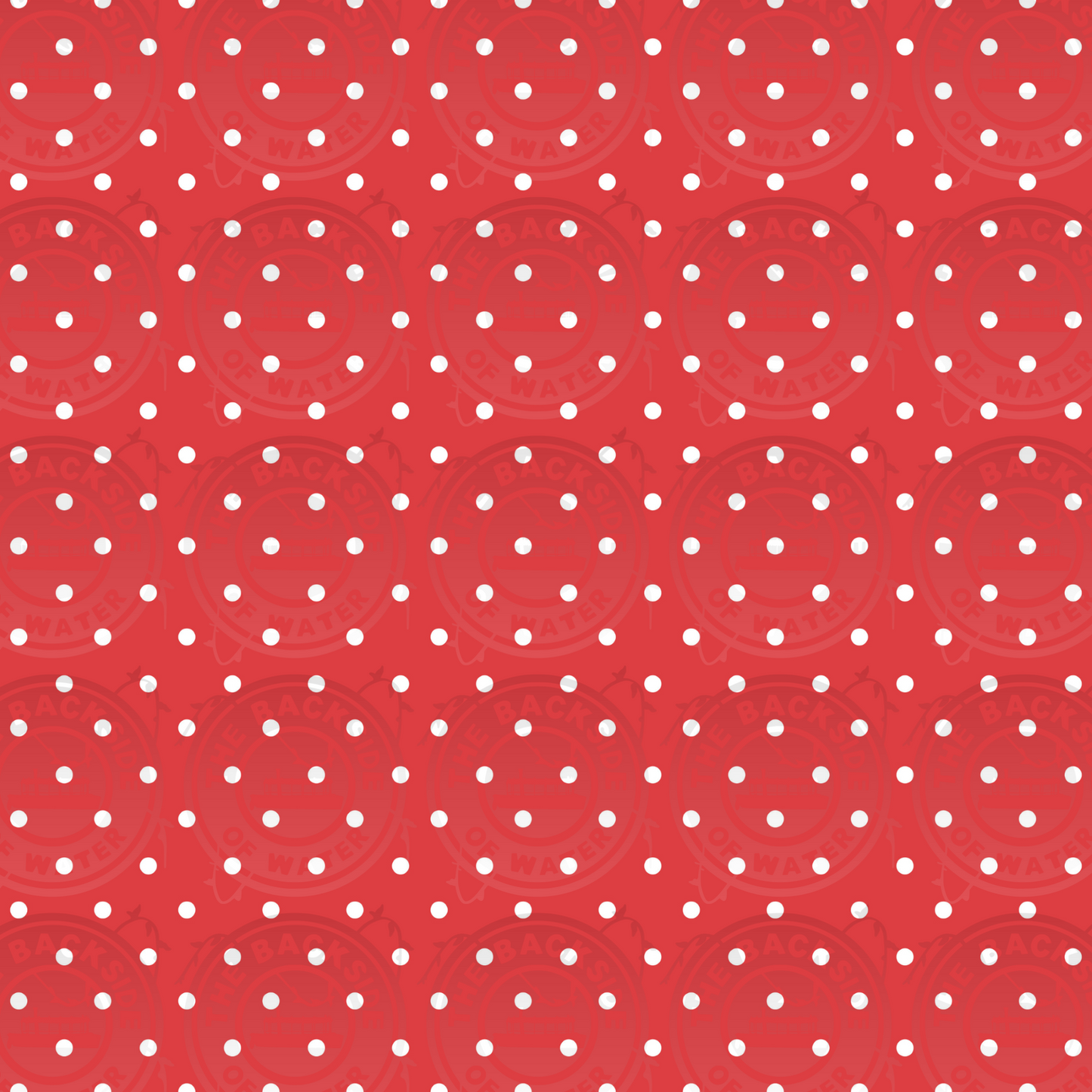 City Mouse - Red White Dots