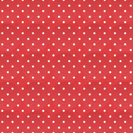 City Mouse - Red White Dots