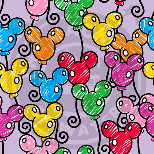DB Sketchy - Balloon Lavender