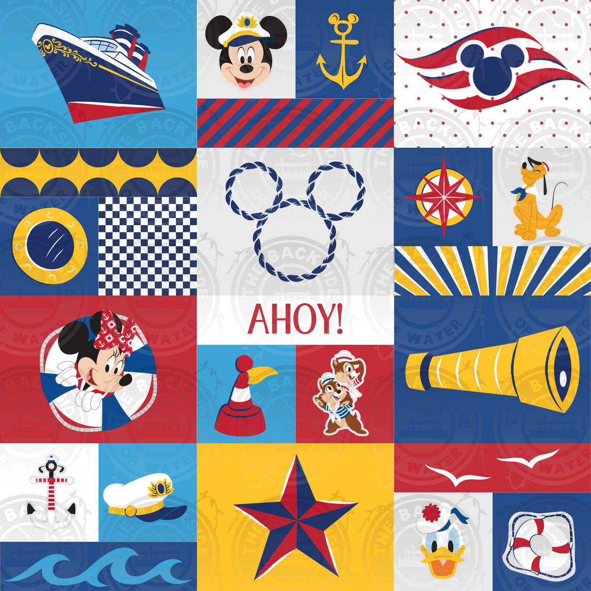 DCL Loungefly - Patchwork