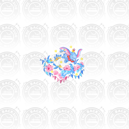 Dumbo - White In Flight Panel