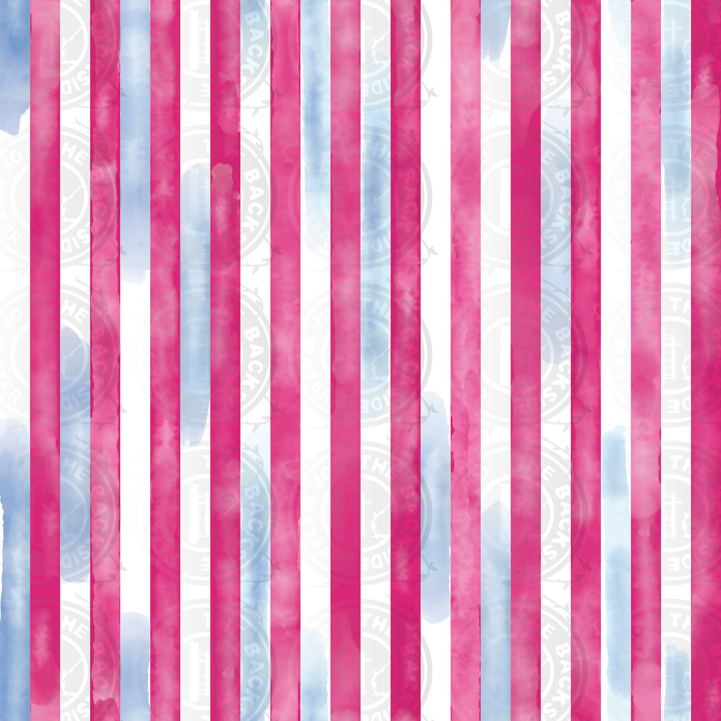 Dumbo Watercolor Stripes