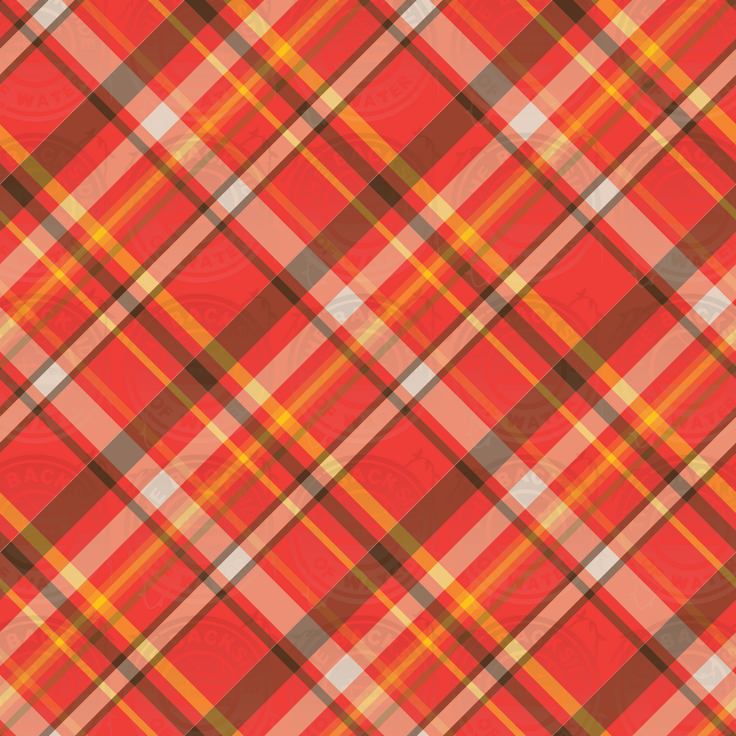 Fall Chipmunk - Red Plaid