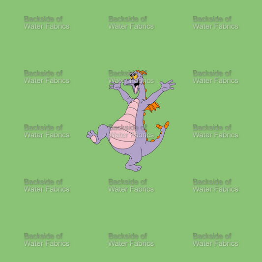 Figment Paisley - Green Panel