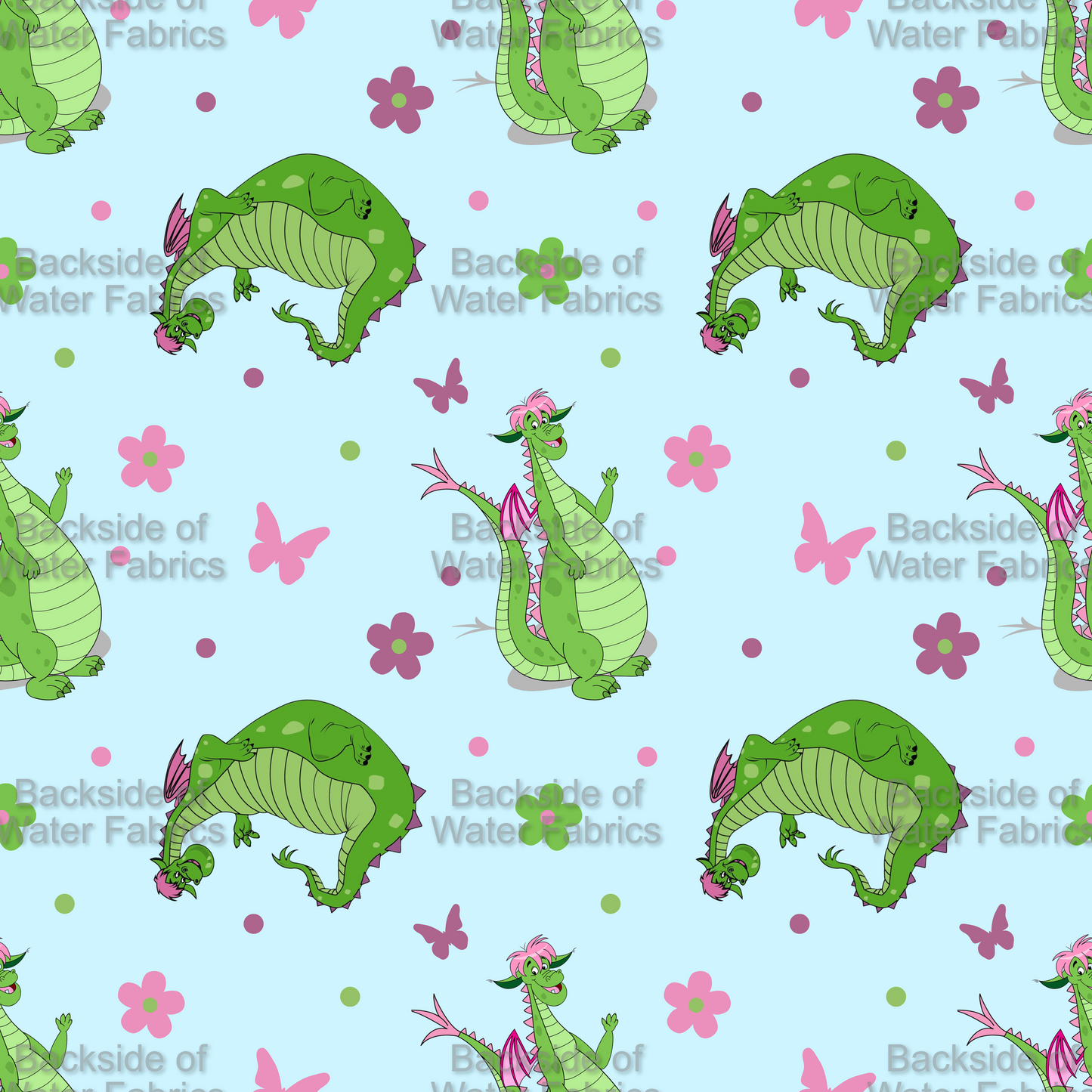 Green Dragon - Scattered Blue