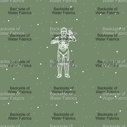 Galaxy - Standup Droid Green