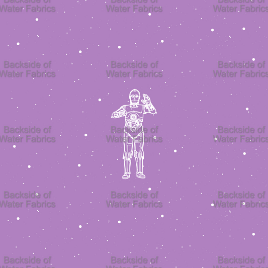 Galaxy - Standup Droid Purple