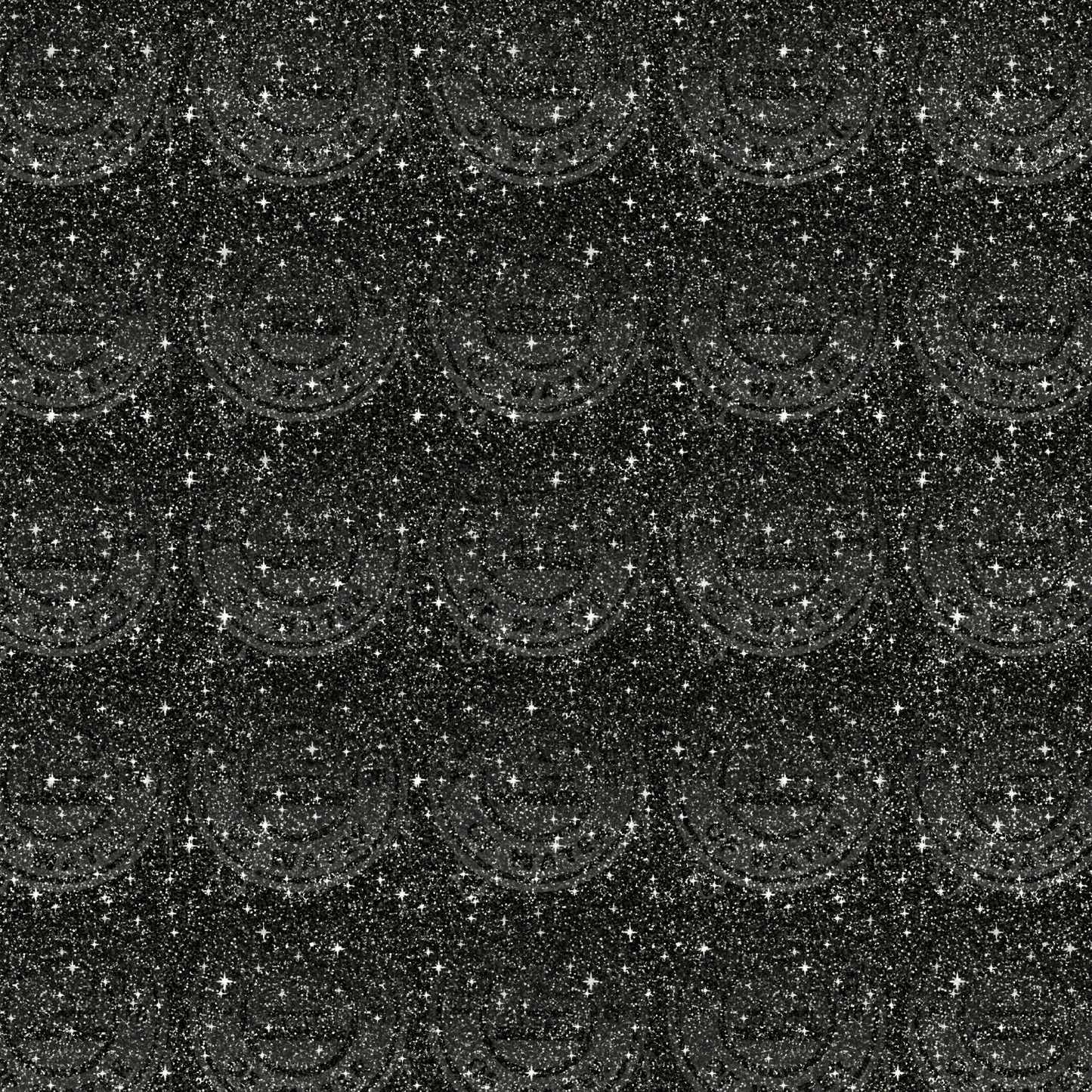 Graffiti - Black Glitter