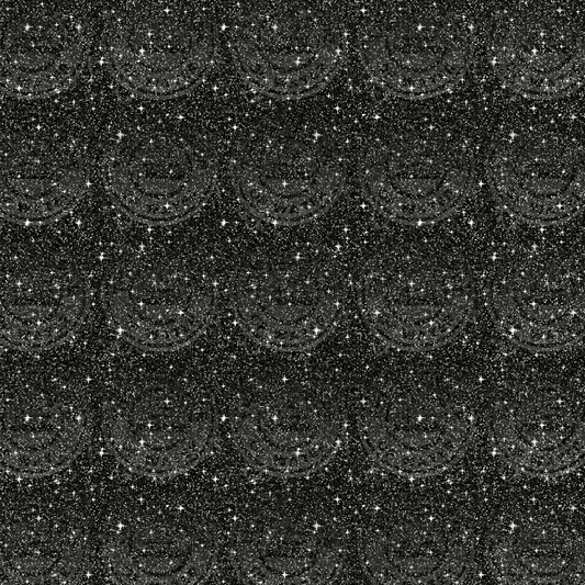 Graffiti - Black Glitter