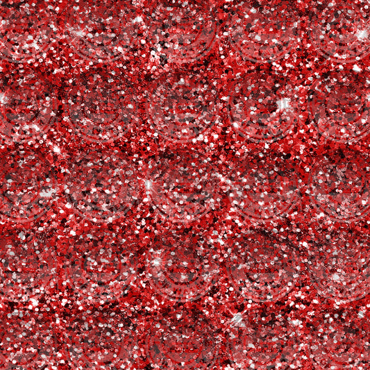 Graffiti - Red Glitter