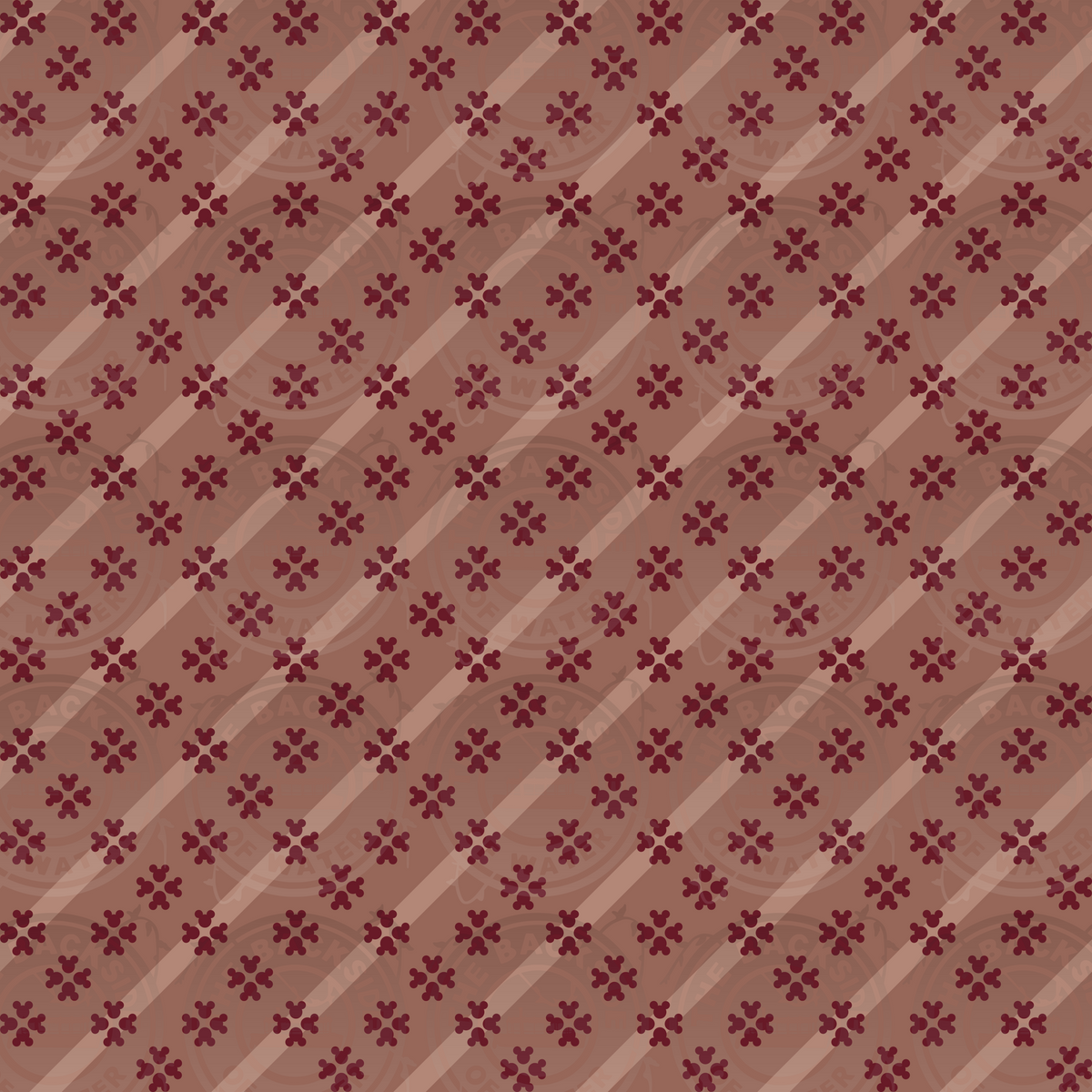 Hidden Mickey Fall - Calico Stripes