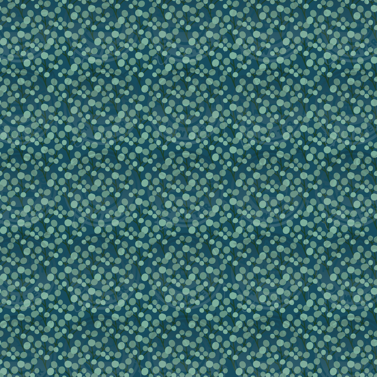Hidden Mickey Fall - Calico Tight Sprigs