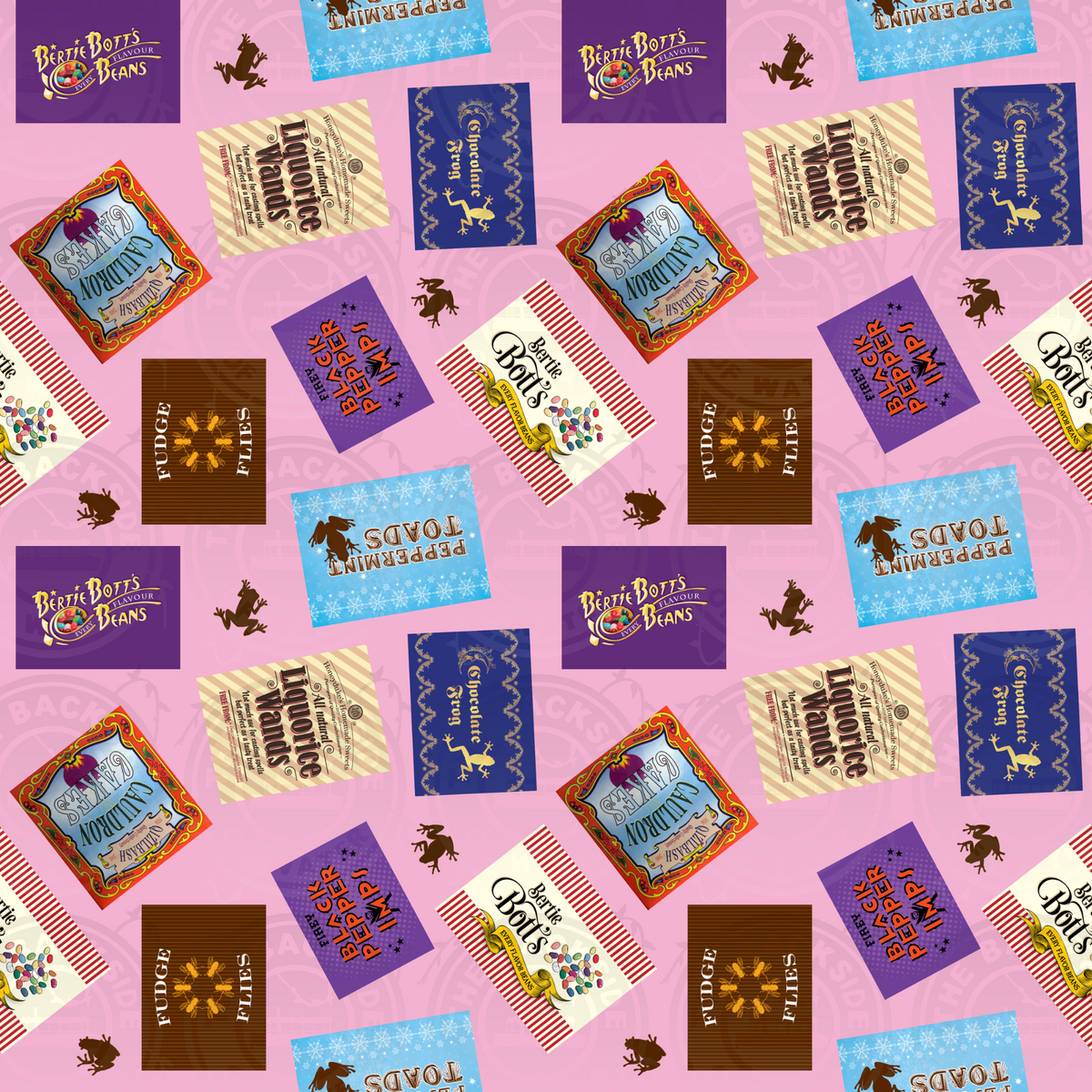 Honeydukes - Pink Grid