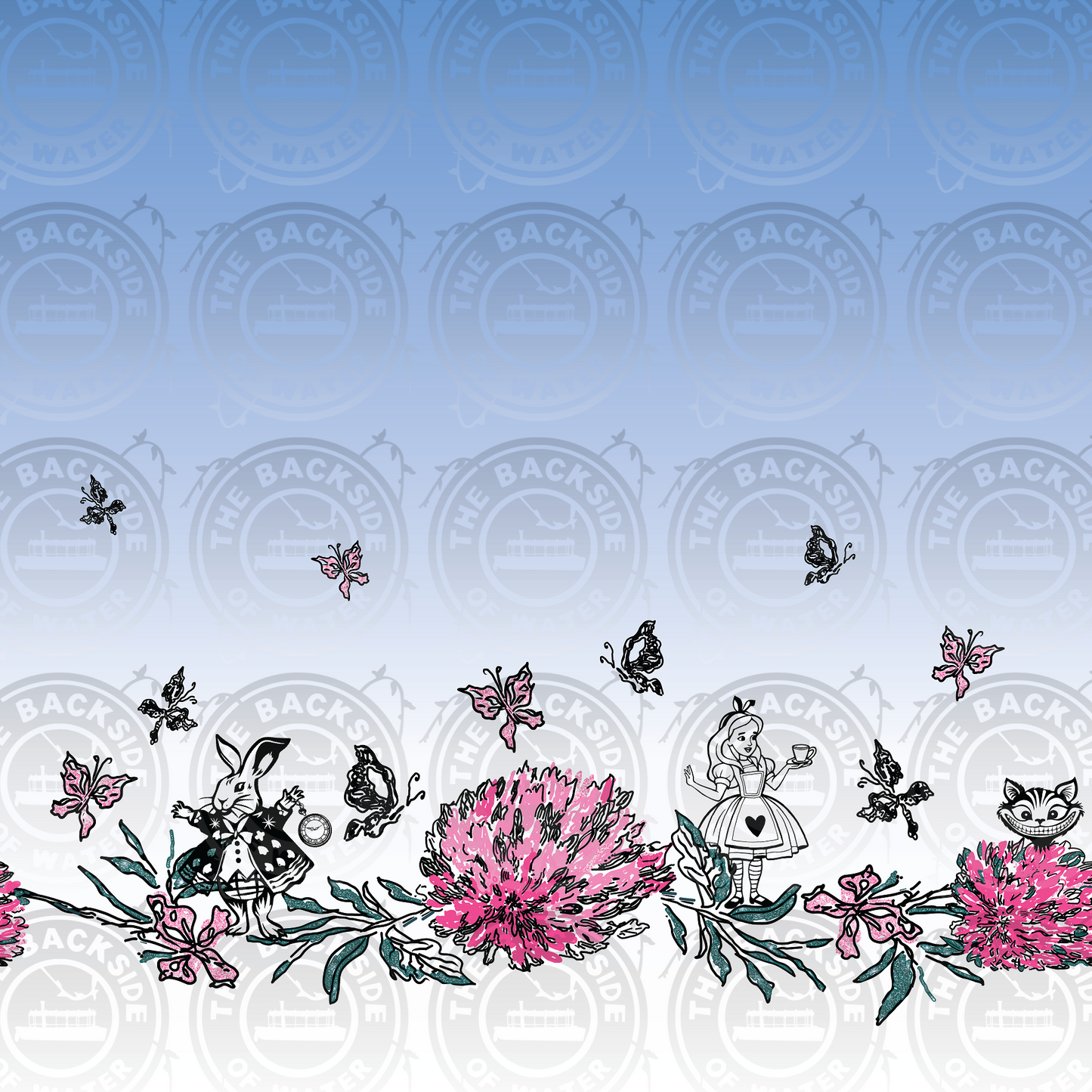 LP Alice - Border Blue Gradient