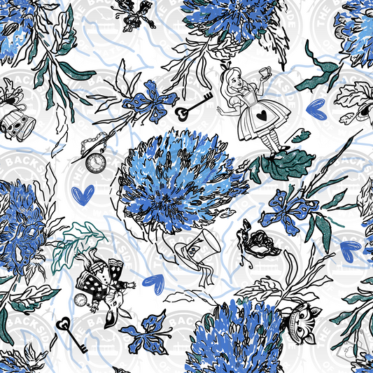 LP Alice - Main Blue Flowers