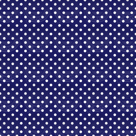 LP Cruise - Navy White Dots