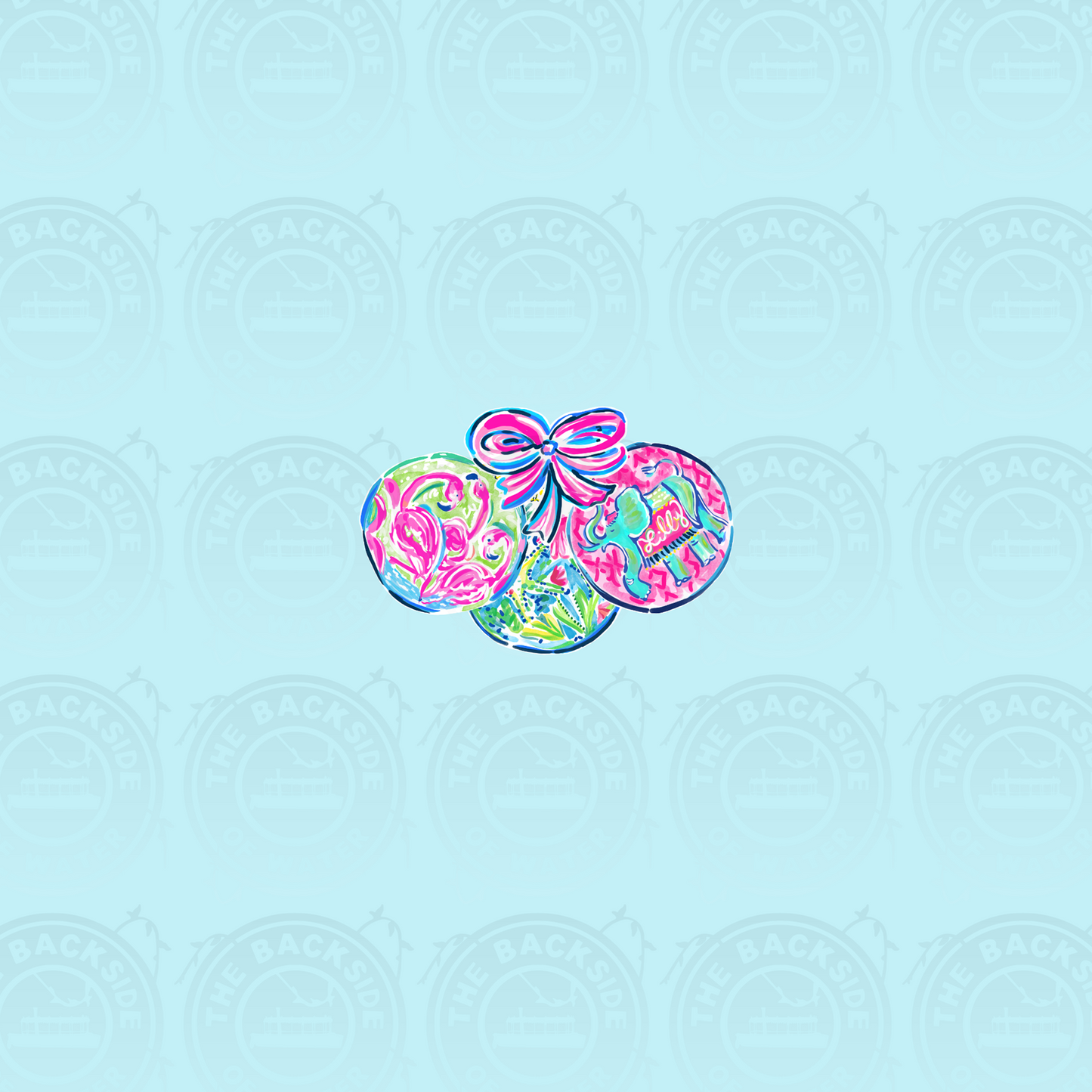 LP Ornaments - Flamingo Panel