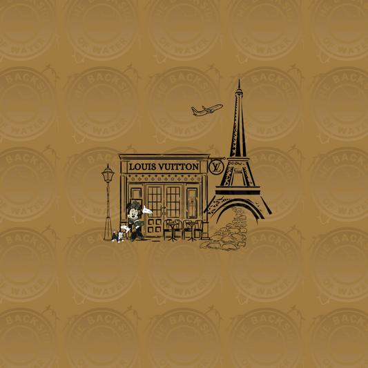 LV Paris - Bronze Mrs Mouse Panel