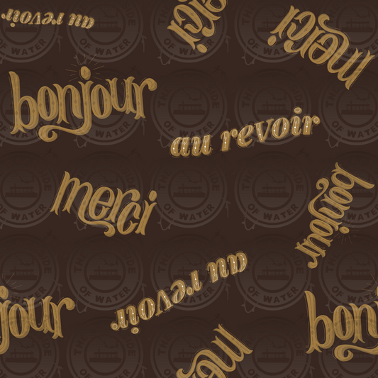 LV Paris - Brown Hello Coord