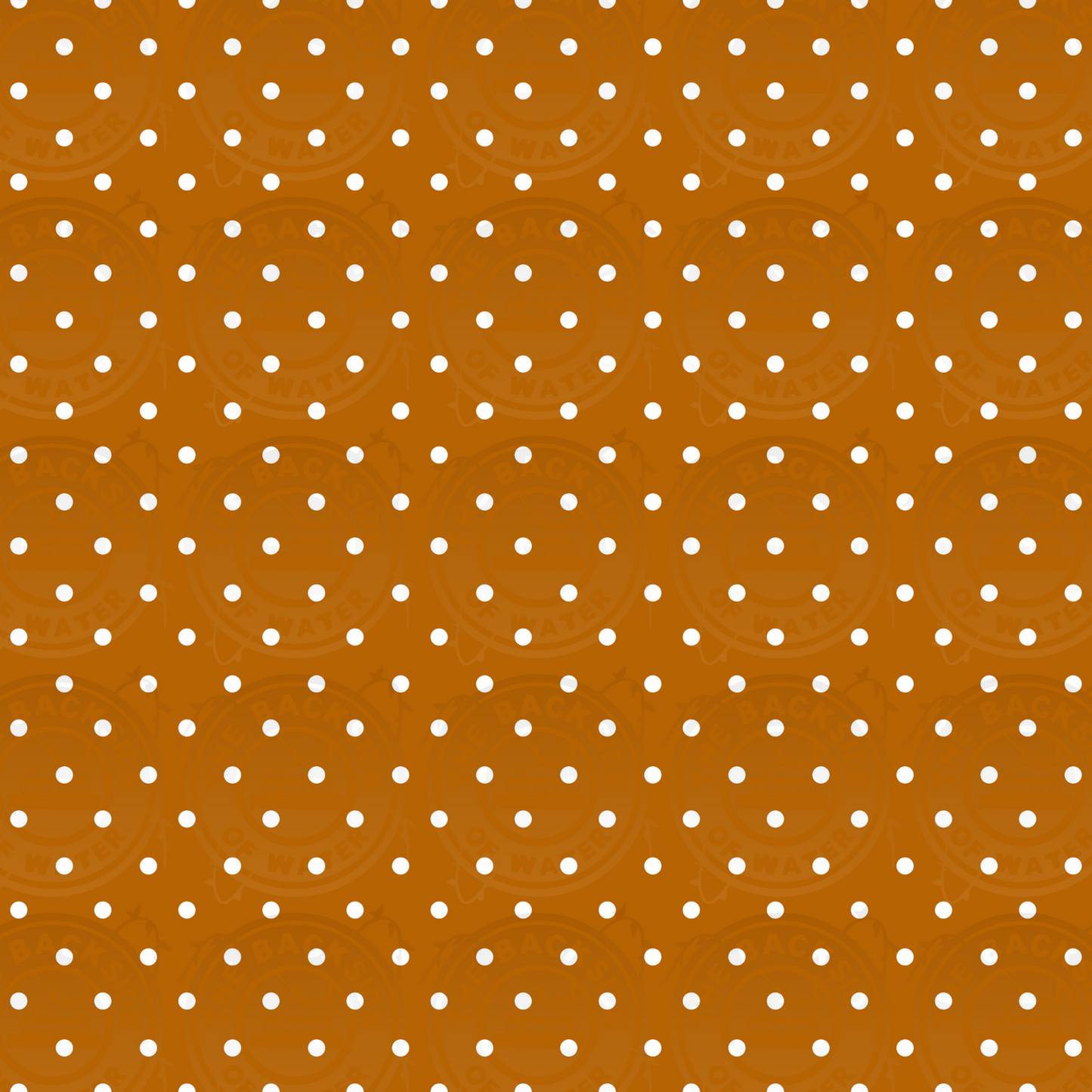 Lady and Tramp - Tan with White Dots
