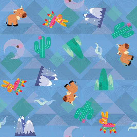 MB Small World - Blue Coordinate