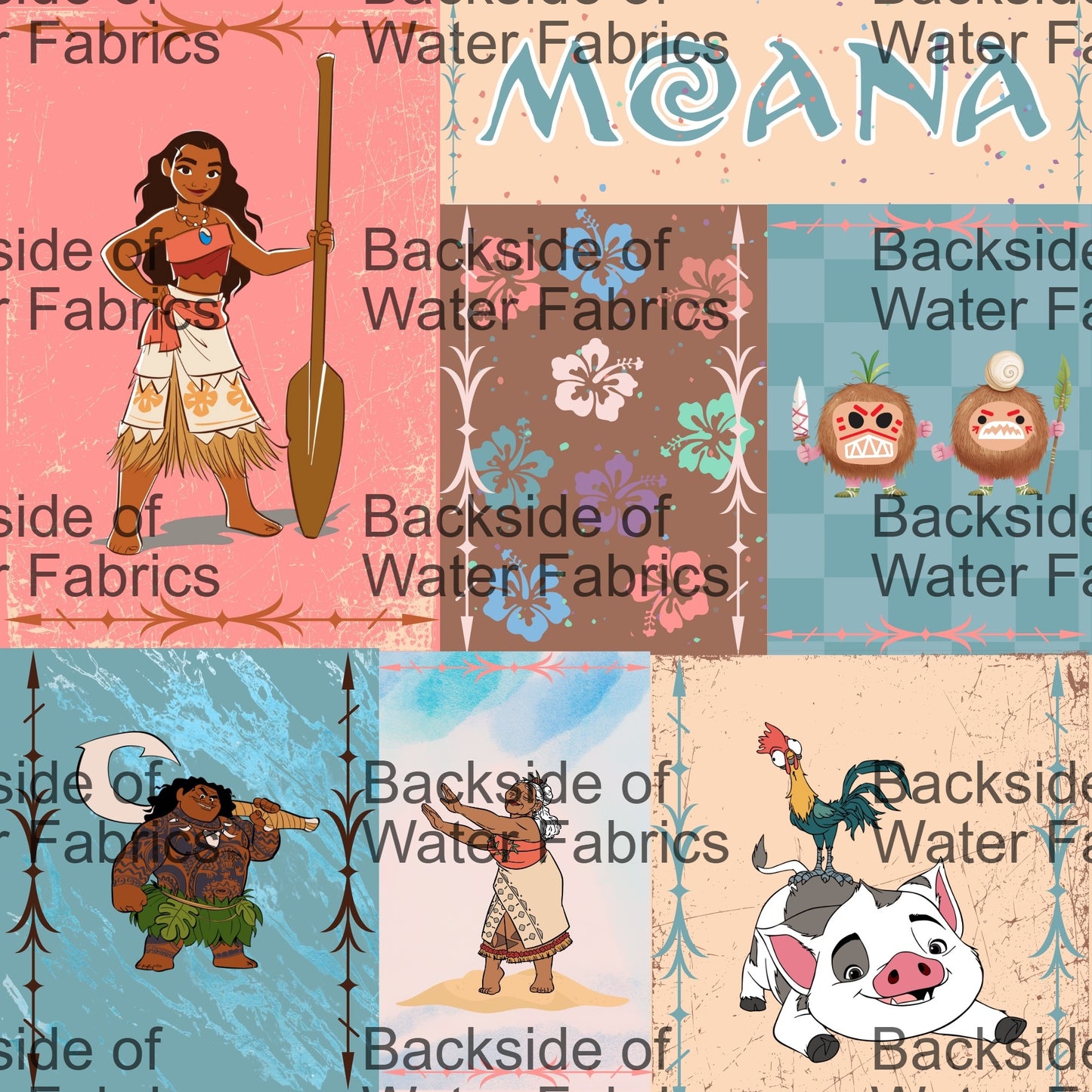 Moana - Patchwork